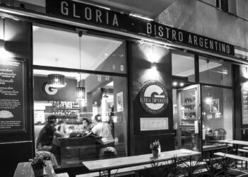 Frente del local de Prenzlauer Berg de Gloria Empanadas en Berlín. Foto: Gloria Empanadas.