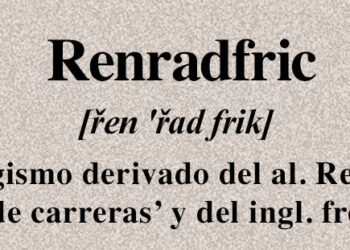 Alltag: Un Glosario Ausländisch: Renradfric (neologismo derivado del al. Rennrad ‘bicicleta de carreras’ y del ingl. freak ‘raro’).