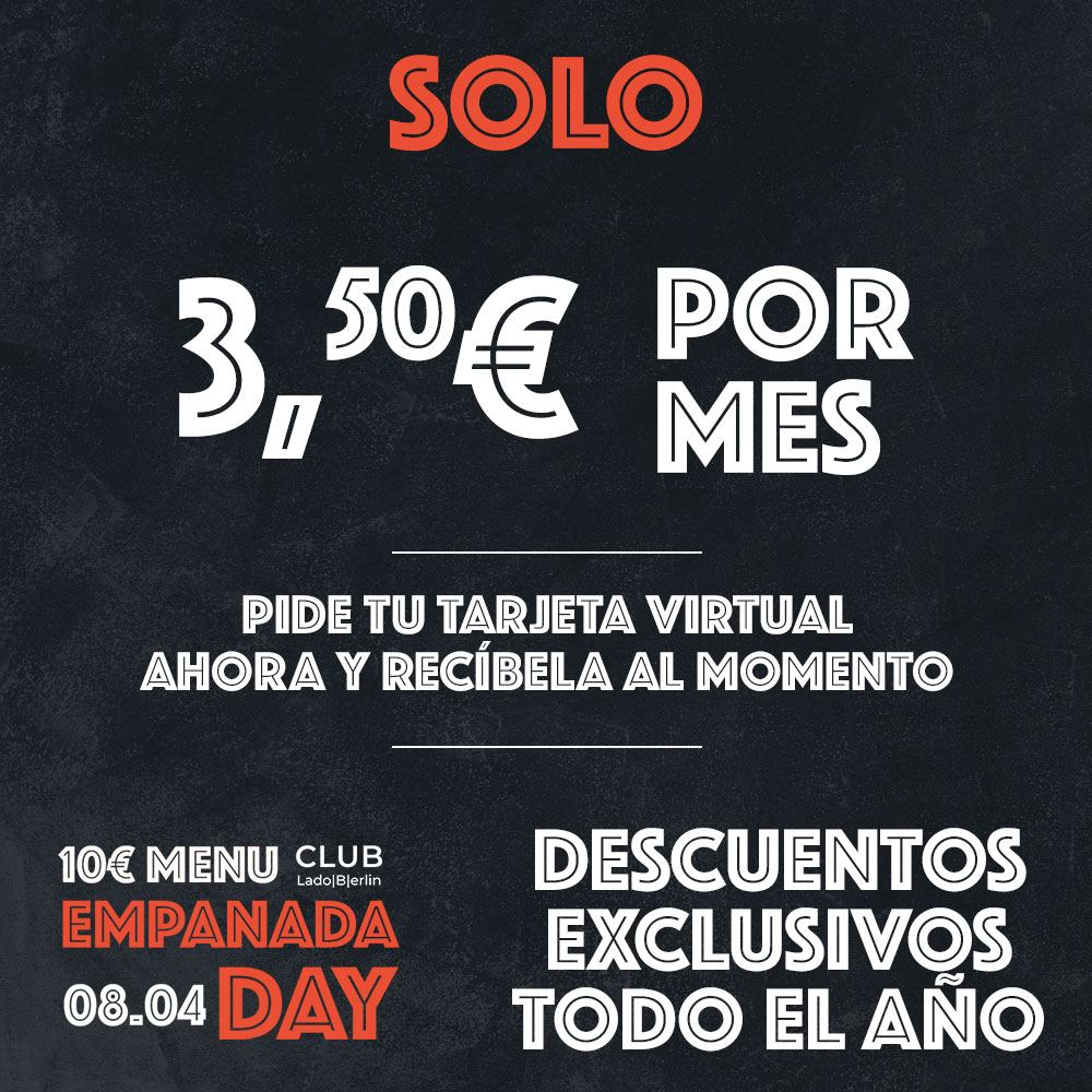 tarjeta-club Empanada Day Tarjeta Club.